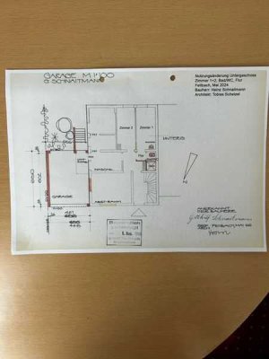 kleine 2-Zimmerwohnung- teilweise möbliert