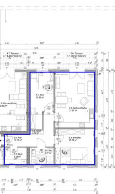 3-Zimmer Erdgeschosswohnung mit Garten in Wenden-Thune-Harxbüttel