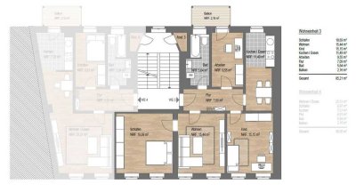 Denkmalschutz – 4-Zimmerwohnung mit Balkon in ruhiger Seitenstraße in Leipzig, Anger-Crottendorf