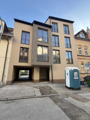 Moderne, barrierefreie Wohnung mit ebenerdiger Dusche im Zentrum von Delitzsch