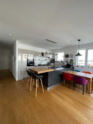 Exklusive Penthouse-Wohnung mit zwei Dachterrassen in Frankfurt-Sachsenhausen