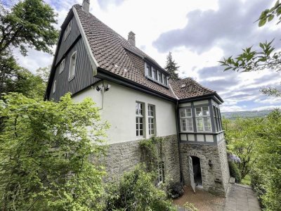 Wohnen im Baudenkmal – Jugendstilvilla mit Panorama
