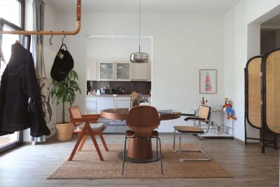 ALL-IN-ONE Stylische Möblierte 2-Zimmer-Wohnung in Hannover Linden | Expats, Couples & Business Pro