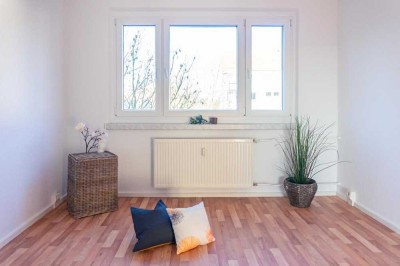 3-Raum-Wohnung mit Tageslichtbad, nahe Rosengarten