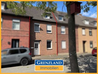 Solides REIHENMITTELHAUS im Westen Bocholts
- Bezugsfrei