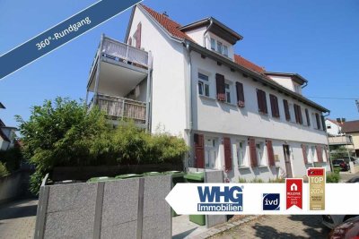 Denkmalgeschützte schöne 2-Zimmer-Wohnung mit Balkon