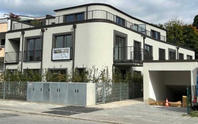 2-Zi.-Neubauwohnung, Erstbezug, gehobene Ausstattung, Balkon und Garage in Moosach