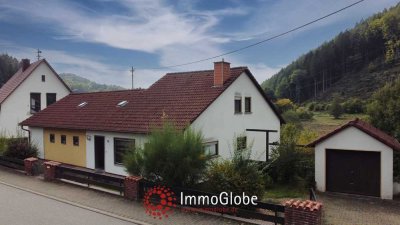 Wohnen auf einer Ebene: Familienidyll inmitten des Pfälzer Waldes!