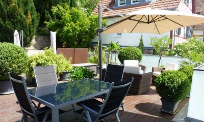 Exklusive Dachterrasse mit großzügiger attraktiver 4 - Zimmerwohnung in Beilstein!