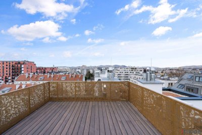 ERSTBEZUG Nähe U1 Kagraner Platz *** DG-Maisonette mit 45m² Terrassenfläche *** bei der Wagramer Straße
