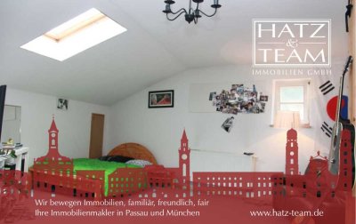 3er WG - Wohnung mit Küche in der Passauer Ilzstadt und Gartenanteil