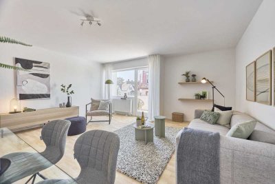 Provisionsfrei von Privat: Sanierte 2-Zimmer-Wohnung mit Balkon und 2 Stellplätzen