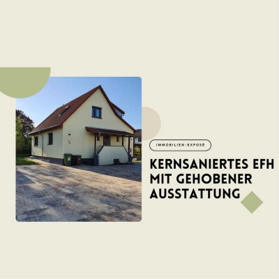 Einziehen und wohlfühlen! EFH mit gehobener Ausstattung & großem Garten
