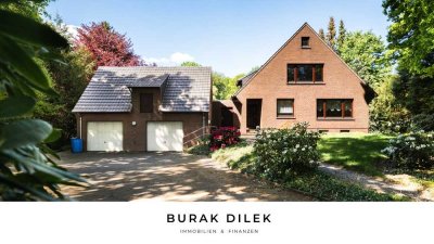 KÄUFERPROVISIONSFREI: EFH mit weitläufigem Grundstück und Garage in ruhiger Lage von Ritterhude