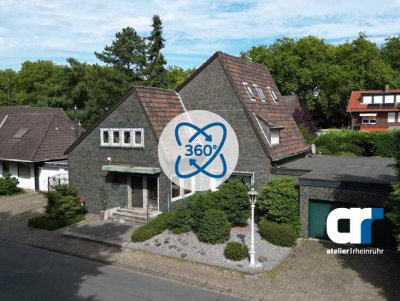 Großzügigkeit pur: freistehendes Einfamilienhaus in Bestlage von Oberhausen-Sterkrade