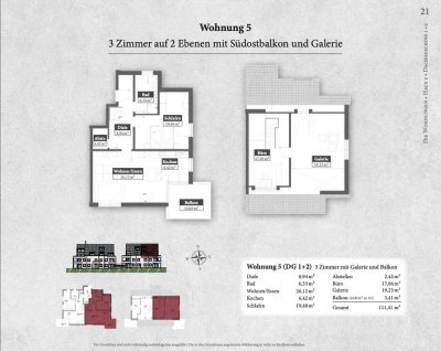 Wohnen und Leben an der Paar - Wohnen mit Galerie und Sonnenbalkon