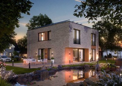 Exklusives Bauhaus mit kleinen Zugang zur Havel
