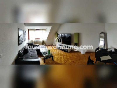 Tauschwohnung: Ansprechende Dachgeschoss-Wohnung mit Einbauküche und Bad