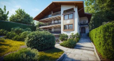 Wohlfühloase mit Traumblick und Potential