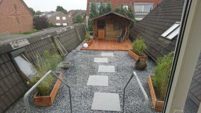 4 Zimmer Dachterrassenwohnung mit 2 weiteren Balkonen in Greven ab 1.9. frei