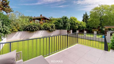ETWAS GANZ BESONDERES Neuwertige Villa in Grün und Ruhelage mit gepflegtem Garten in privilegierter Lage Wien 1210