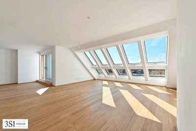 The Temptation: Einzigartige Dachgeschoßwohnung mit großen Freiflächen