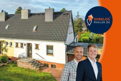 Charme trifft Potenzial – Doppelhaushälfte mit Garten und Pool im beliebten Stadtfeld West