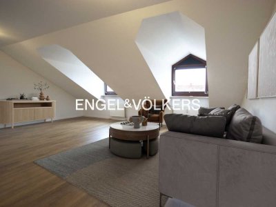 2-Zimmer-Dachgeschosswohnung                                                     WG geeignet