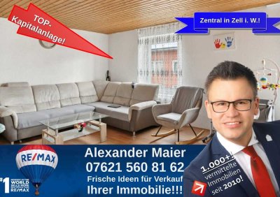 Interessante Chance für Sie als Kapitalanleger in Zell: MFH mit 6 Einheiten im Zentrum