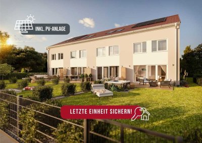 BAUSTART ERFOLGT: Gehen Sie kein Risiko ein und sichern Sie Ihr Reiheneckhaus mit PV-Anlage!