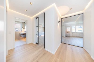 3,5-Zimmer-Wohnung m. Balkon, Lift und Garage - Erstbezug nach Kernsanierung