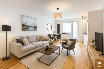 Erstbezug nach hochwertiger Kernsanierung – Stilvolle 2-Zimmer-Wohnung mit Loggia in ruhiger Lage des 20. Bezirks