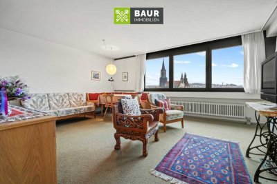 360° I Gemütliche 2-Zimmer-Wohnung mit tollem Münsterblick