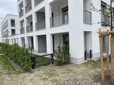 Exklusive, neuwertige 2-Zimmer-EG-Wohnung mit geh. Innenausstattung mit EBK in Kirchheim bei München