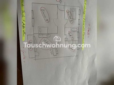 Tauschwohnung: Schöne DG Wohnung in ruhiger Lage, zentrumsnah