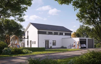 - Traumhaft schöne Lage mit Blick auf Felder und Wiesen absolut ruhig - Neubau EFH