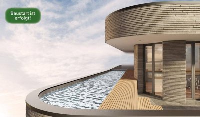 Hochwertige Dachgeschosswohnung mit Pool in Dornbirn