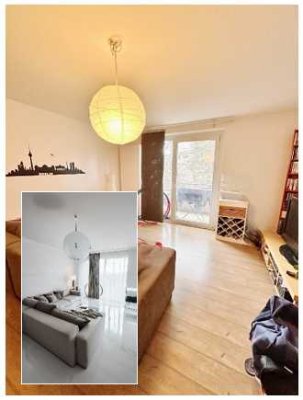 Vermietete 2 Zimmer Wohnung im 2.OG, mit Balkon , super Lage Stühlingen