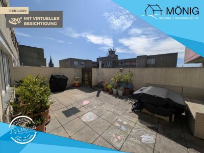 2-Zimmer-Wohnung mit Dachterrasse und Tiefgaragenplatz über den Dächer von Sindelfingen