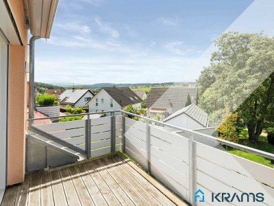 Treppen hoch und wohlfühlen: Stilvolle Maisonettewohnung in Gniebel!