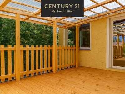 3 Zimmer - Wohnung mit Sonnen - Terrasse im Grünen