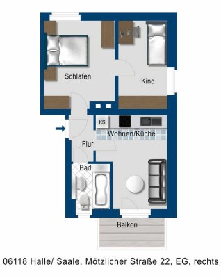 Die 1. eigene Wohnung!