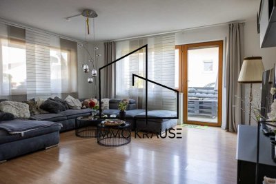 Erdgeschosswohnung mit zwei Außenstellplätzen und zwei Terrassen in Kirchardt-Berwangen