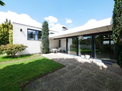 Stilvolles Bauhaus-Ein-/Zweifamilienhaus in Seenähe – großzügig & wandelbar