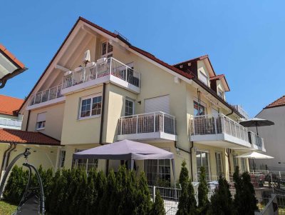 Großzügiges Wohnen mit Dachterrasse.