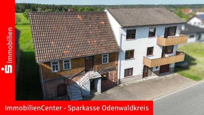 1-2 Familienhaus mit kl. Scheune und historischem Wohnhaus (kein Denkmalschutz)