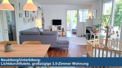 Neubiberg/Unterbiberg: Lichtdurchflutete, großzügige 3,5-Zimmer Wohnung - provisionsfrei