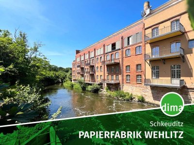 ERSTBEZUG NEUBAU in der Papierfabrik | WOW! Riesige West-Loggia mit Blick ins Grüne, Stellpl. u.v.m.