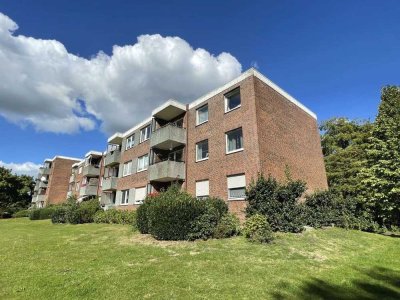 Erdgeschosswohnung mit 3-Zimmern und Balkon