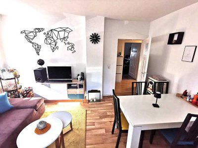 Modernisierte 3-Zimmer Wohnung - WG geeignet, Gartenanteil, EBK